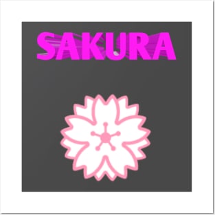 sakura Posters and Art